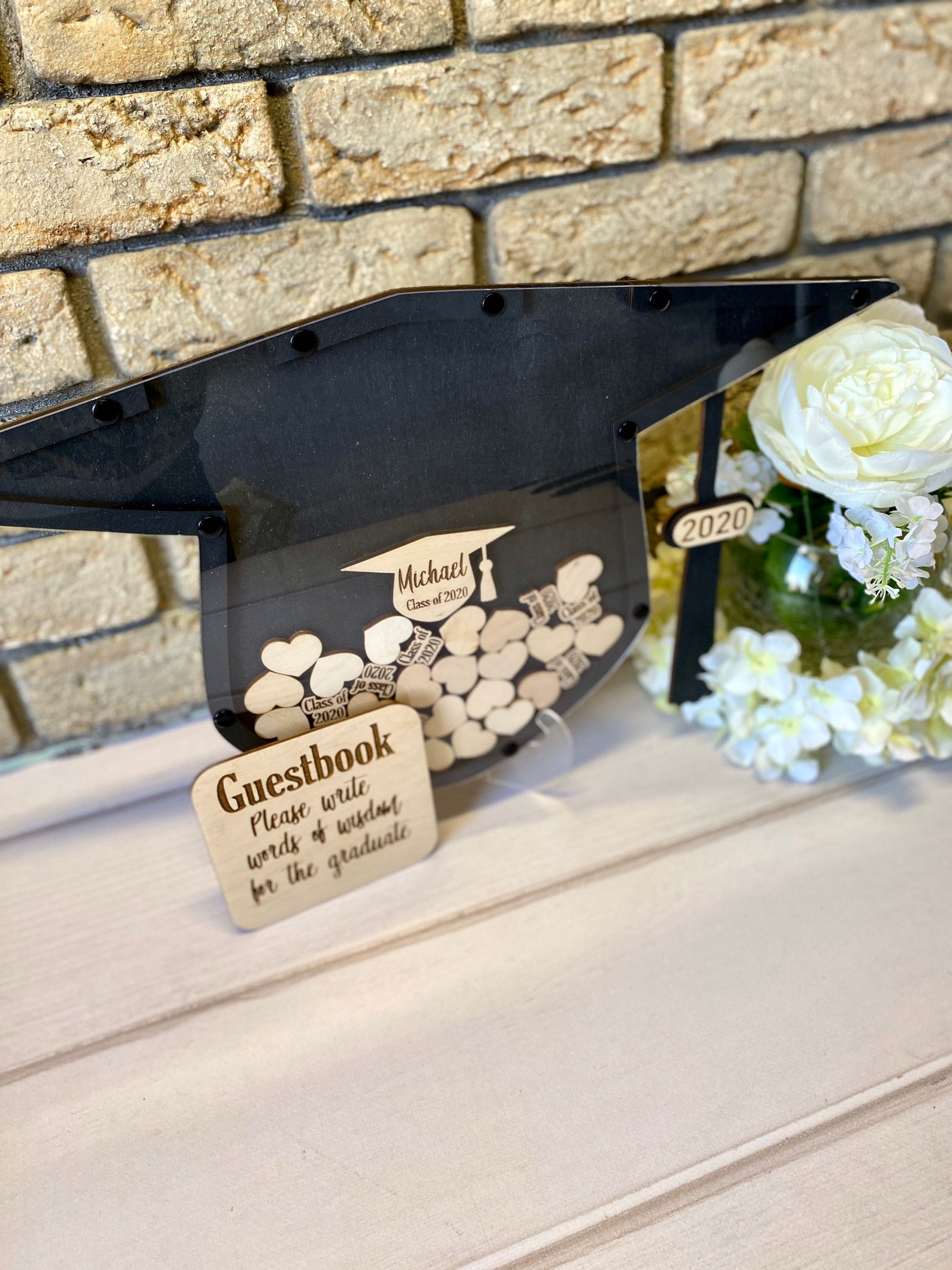 Graduation Guest Book Alternative Graduation Gift Party Etsy Hong Kong