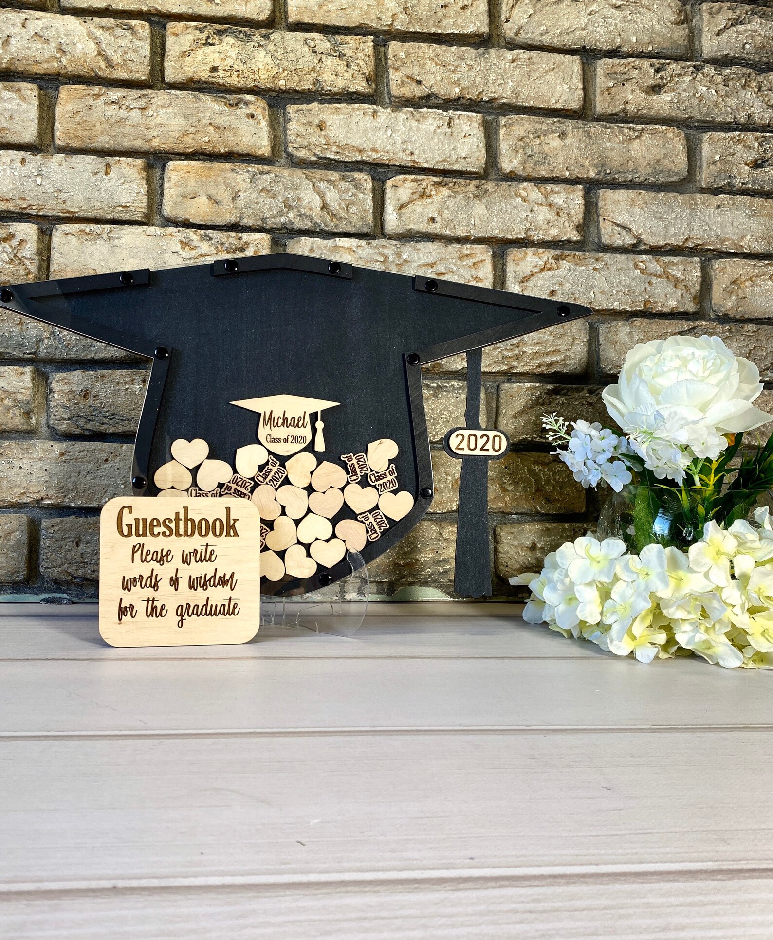 Graduation guest book alternative Graduation gift party Etsy