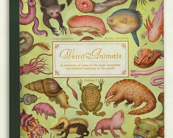Libro ilustrado de animales extraños: Volumen I, Especies peculiares