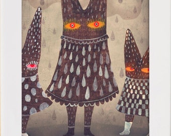 The Lurkers - Art Print
