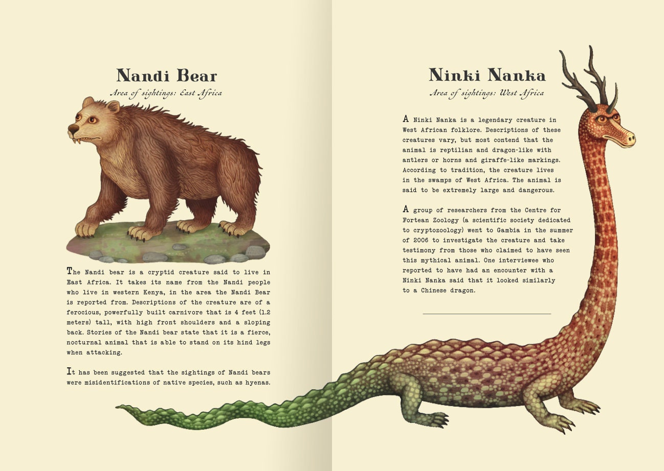 African folklore, A Book of Creatures