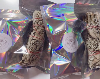 White Sage Smudge Stick | Purification, Cleansing, New Home Blessings, Protection, Clearing, Spiritual work