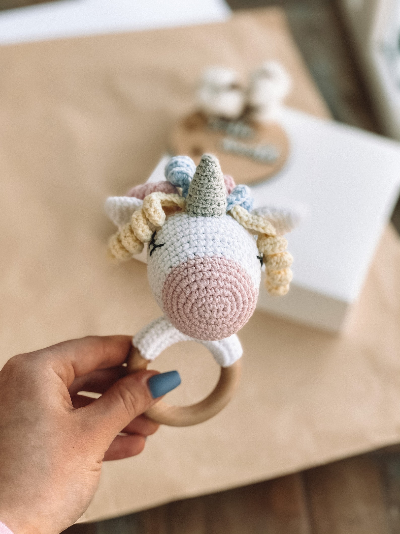 Best gift idea for baby girl Unicorn baby gift box for Etsy