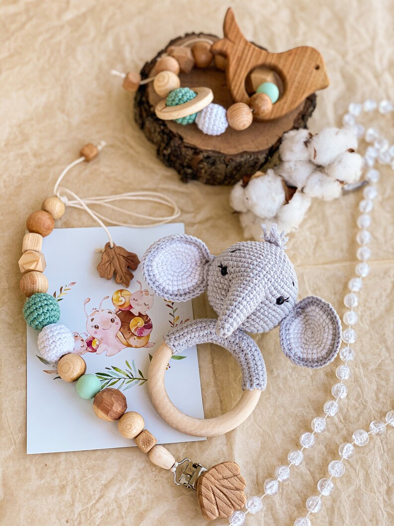 Elephant baby gift box for safari baby shower elephant Etsy