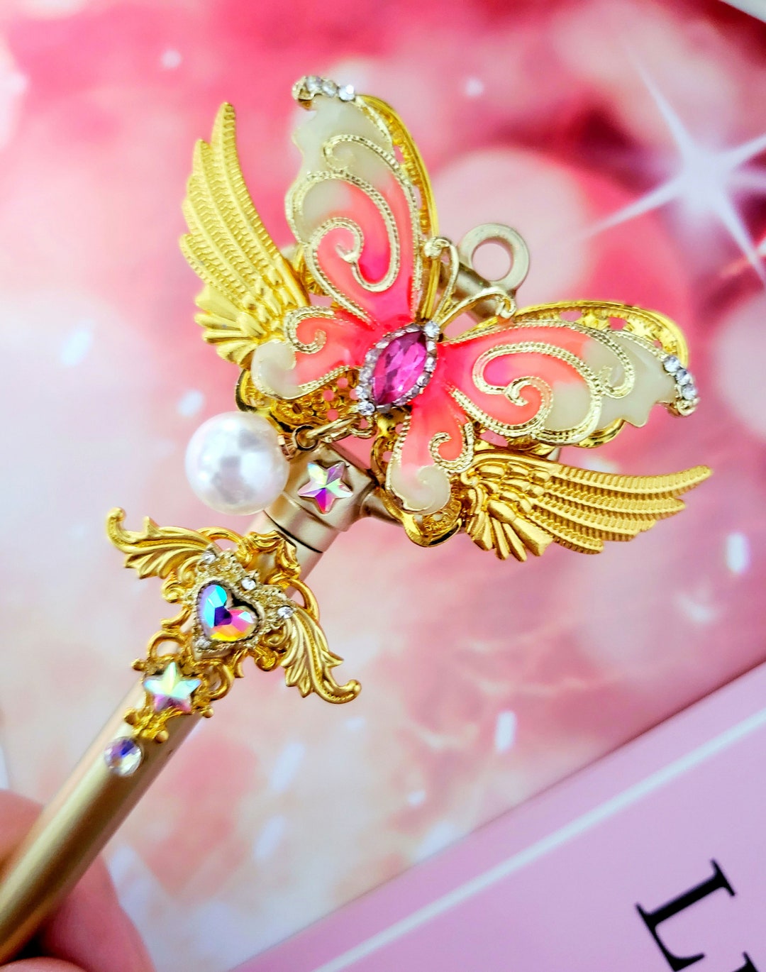 Sailor Moon Ballpoint Pen / Jewel Butterflys Ballpoint Pen / Etsy