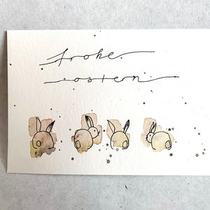 Easter card set handmade 3 different designs image 5