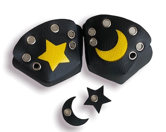 Roller Skate Toe Caps - Night Sky