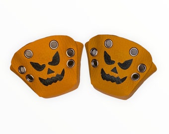 Roller Skate Toe Caps - Jack o Lantern