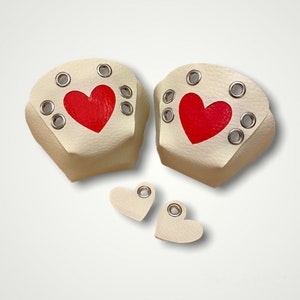 Roller Skate Toe Caps - I Heart You