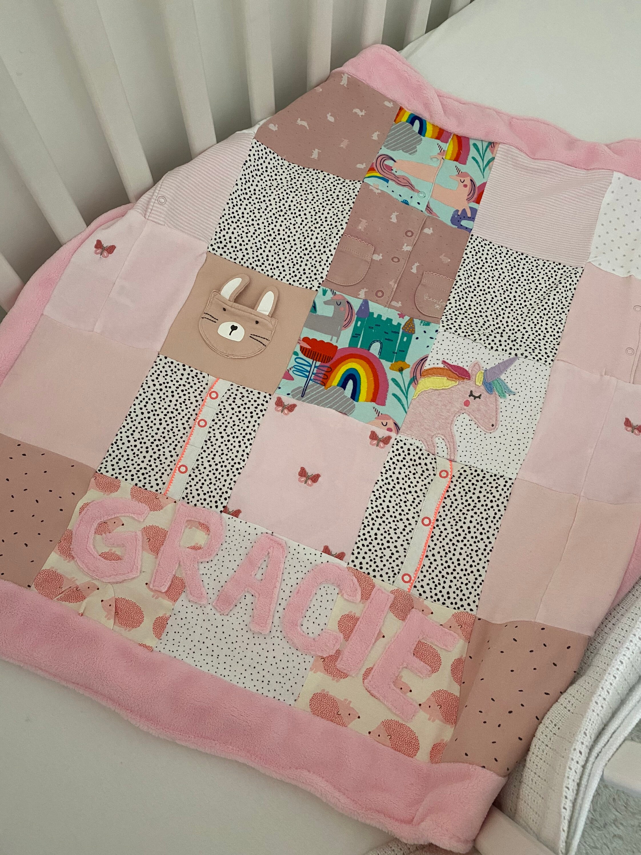 Baby Memory Blanket Etsy