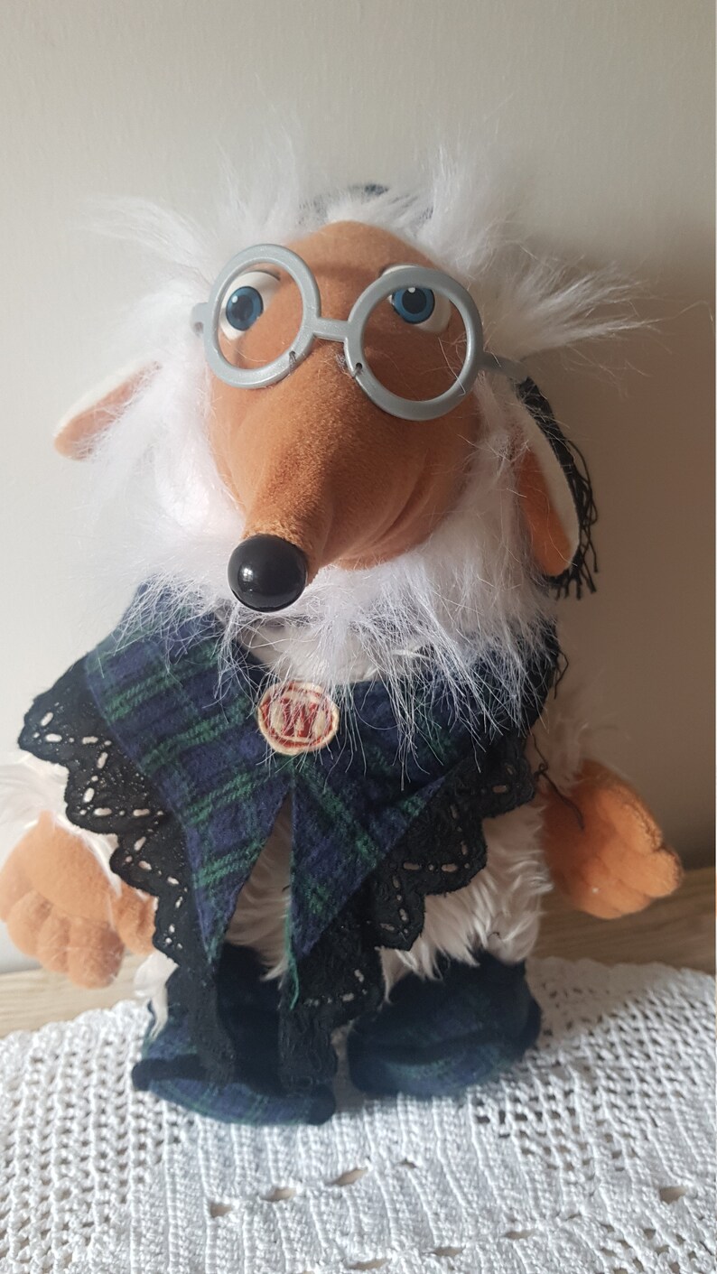 Vintage Womble Toy Doll Great Uncle Bulgaria 1998 Soft Plush Etsy