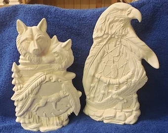 Bisque Ceramic Unpainted
