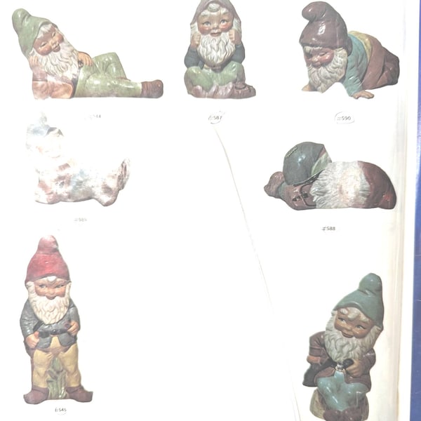 Medium bisque unpainted gnomes