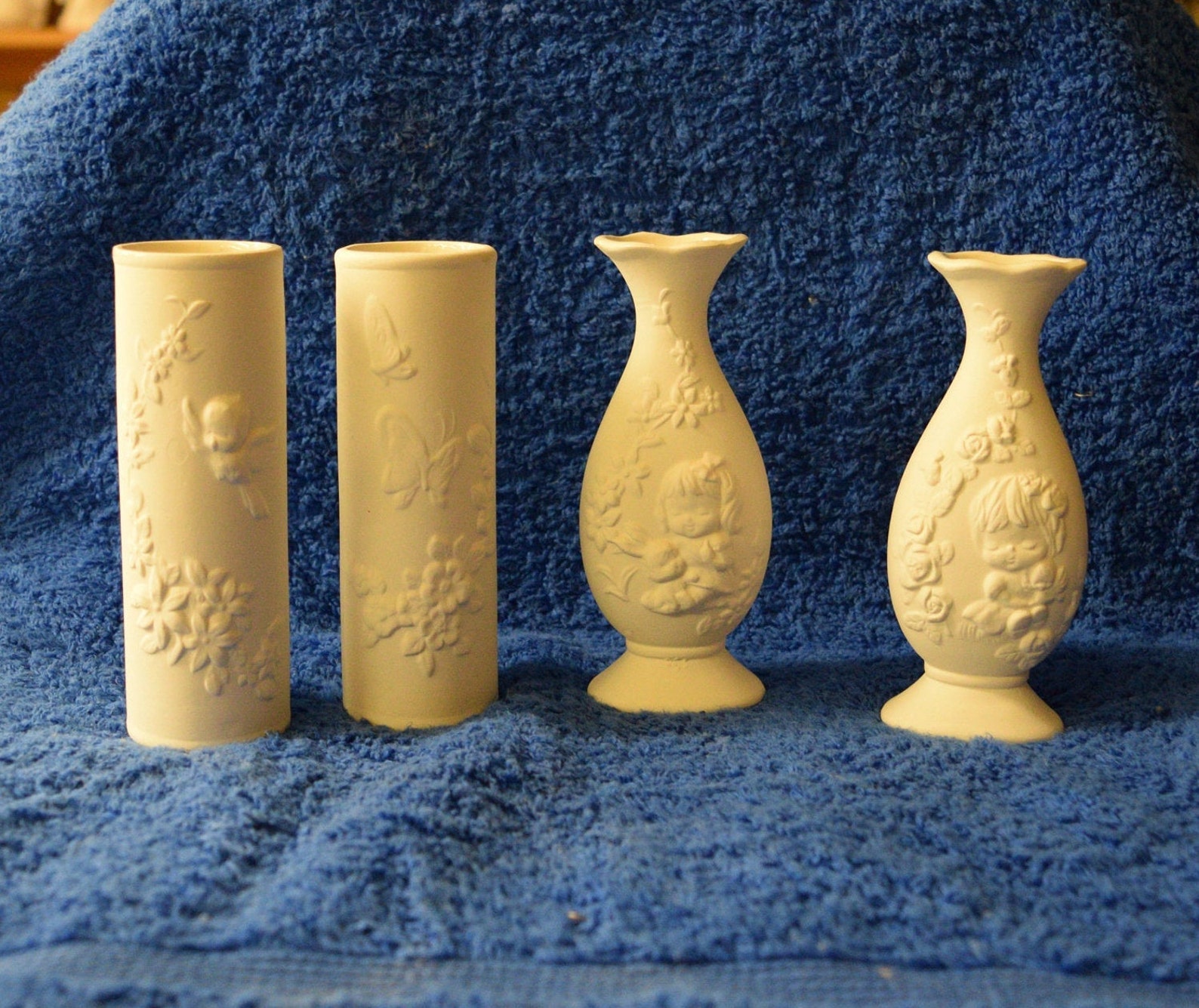 Unpainted Ceramic Vases Etsy