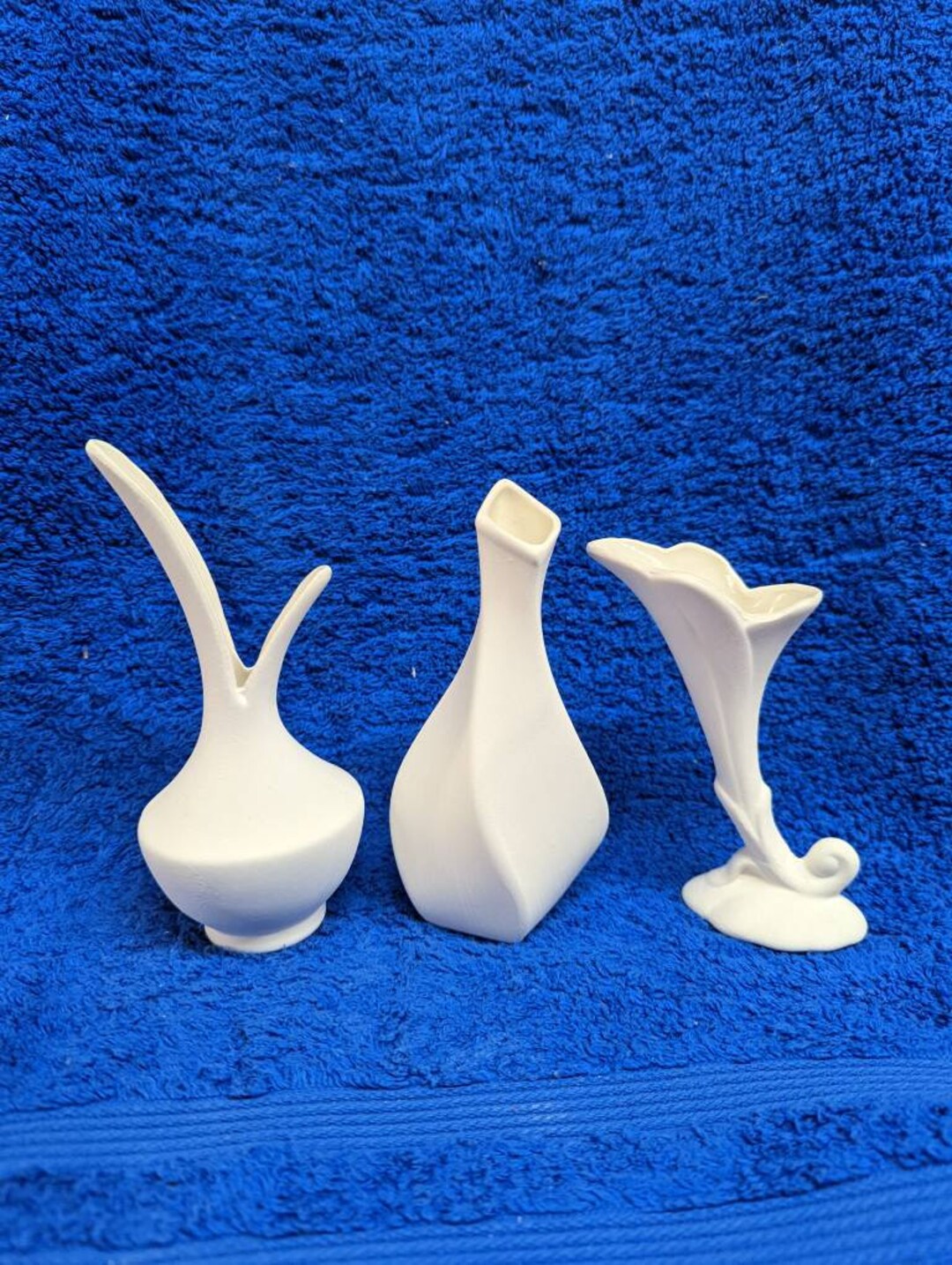 Set of 3 Small Bud Vases Etsy