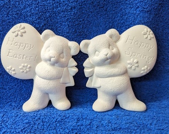 Set of Easter Bears