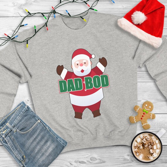 dad bod christmas sweater