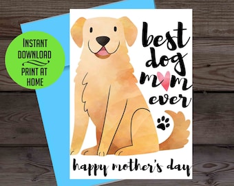 Printable Dog Mom | Etsy