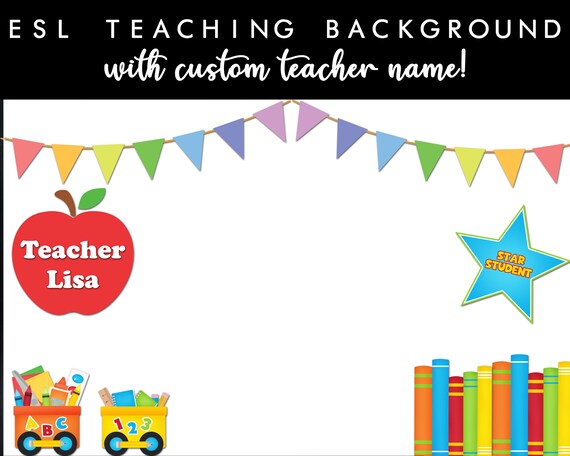 VIPKID Teacher Background ESL Background GogoKid Background | Etsy