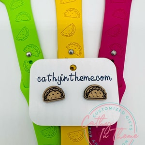 Taco Silicone Watch Band. Taco Lover
