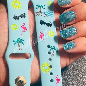 Summer Silicone Watch Band