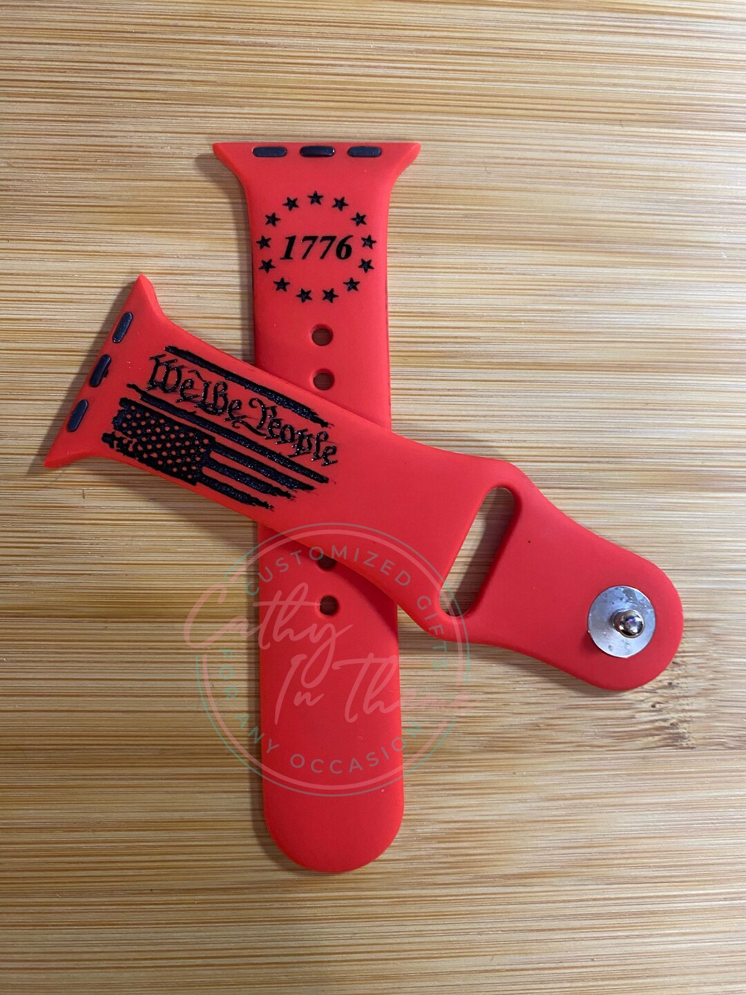 1776, We the People, Patriotic Watch Band, Proud to Be an American Etsy