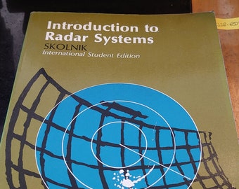 Introduction to Radar Systems - International Student Second Edition - Good Condition - Skolnik, Merrill I.
