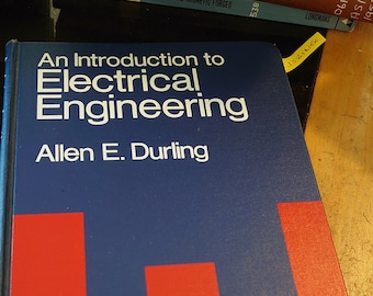 Introduction to Electrical Engineering Durling, Allen E. - 1969 - Good condition