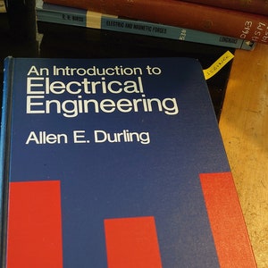 Introduction to Electrical Engineering Durling, Allen E. - 1969 - Good condition
