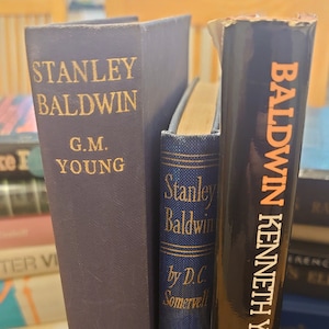 Stanley Baldwin Books Collection - set van 3 boeken - goede tot zeer goede staat!