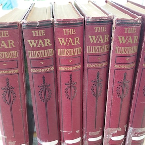 The War Illustrated - Hammerton - Amalgamated Press - 1947-8 - Several Editions and Colours - Acceptable to Good copies.