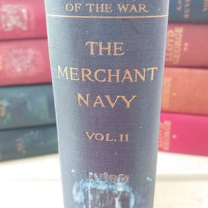 戦争公式史 - 商船隊 - ハード - ジョン・マレー - 単巻 - 1923-5 - 状態良好