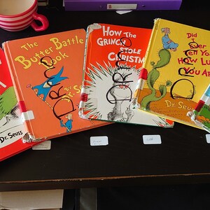 Viele Dr. Seuss Bücher, Dr. Seuss, 1970er / 80er Jahre Editionen, guter / akzeptabler Zustand - 15 insgesamt!