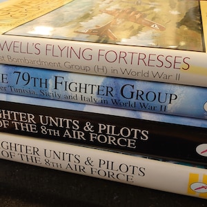 Schiffer Military History Books - World War Two Air History - Several Volumes - Selection A - Very Good to Excellent condition - 1998-2004