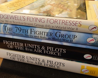 Schiffer Military History Books - World War Two Air History - Several Volumes - Selection A - Very Good to Excellent condition - 1998-2004