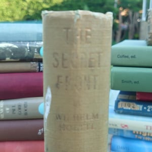 The Secret Front - Wilhelm Hoettl - 1953 - Acceptable Condition