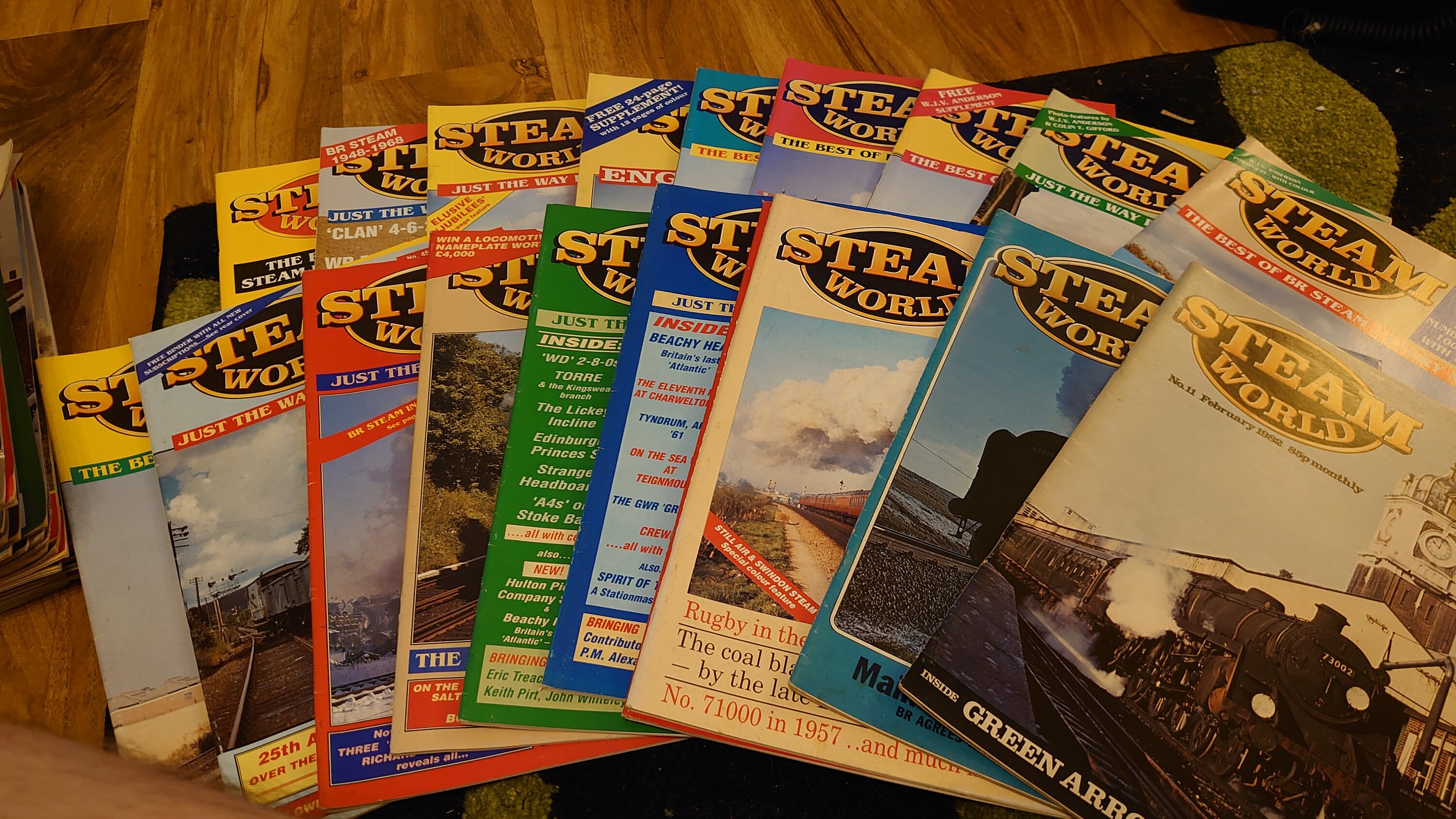 Collections of Railway Magazines from the 1960s to the 2000s - Steam, Model, Electric - UK, US, and Global!