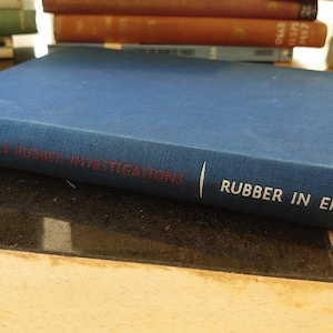 Rubber in Engineering - Hardback - 1945 - Good condition - Services Rubber Investigation