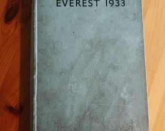 Everest 1933, Ruttledge, Hodder and Stoughton, 1936, Acceptable Condition.