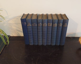 Part Works of the Odhams Handyman Series - c1930s - Odhams Press - Acceptable to Good condition - 9 Books