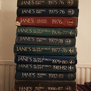 Jane’s Naval Weapon Systems JANE'S WEAPON SYSTEMS 1973/74, 1978, 1980/81, 1981/82, 1984/85