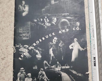 1933 Sears Roebuck & Co Original Booklet - A Century of Progress