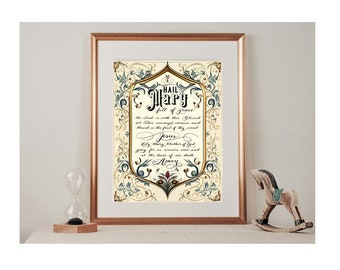 Hail Mary Wall Art