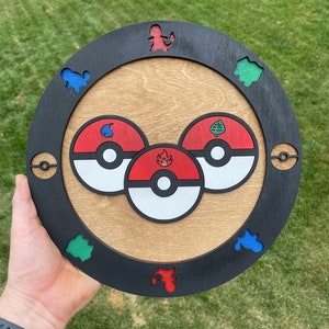 Starter Poke Stacked Sign DXF SVG Files fo Laser Cutting