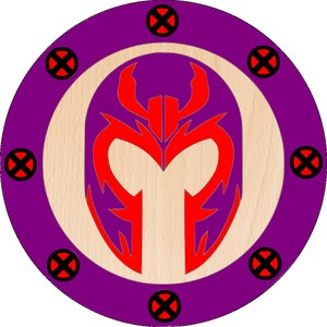 Archivos DXF SVG de letreros apilados con imán para corte por láser