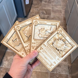 Eve 4 Card Pack Stacked Sign DXF SVG Files for CNC and Laser Cutting