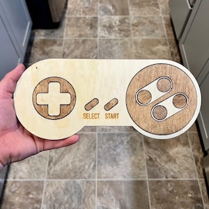 Super Controller Pack Stacked Signs DXF SVG Files for CNC and Laser Cutting