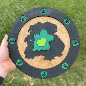 Leaf Sign DXF SVG Files for CNC and Laser Cutting