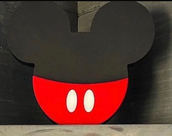 Classic Mouse Icon for Laser Cutting and CNC DXF and SVG Files