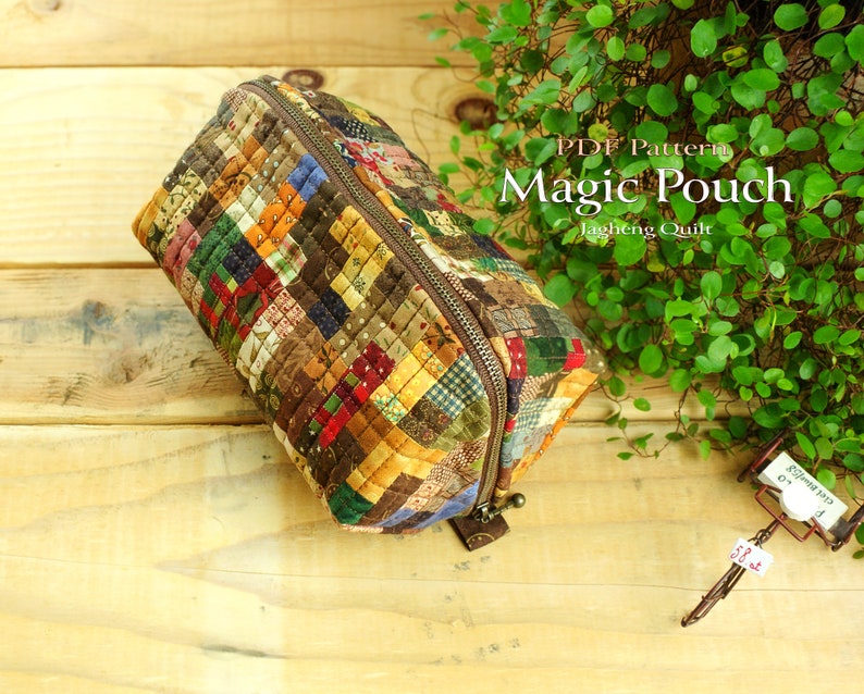 Magic Pouch : PDF Schnittmuster OHNE schriftliche Anleitung, Siehe dazu ...